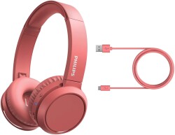 Philips TAH4205 Kablosuz Kulak Üstü Kulaklık Kırmızı - 2