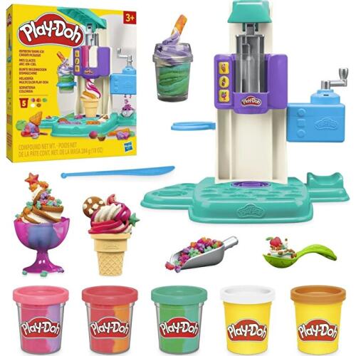 Play-Doh Rainbow Swirl Ice Cream Plays HAS-G0028 - 1