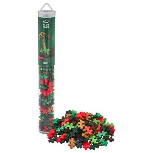 Plus-Plus jungle Mix / 100 Pcs Tube - 1