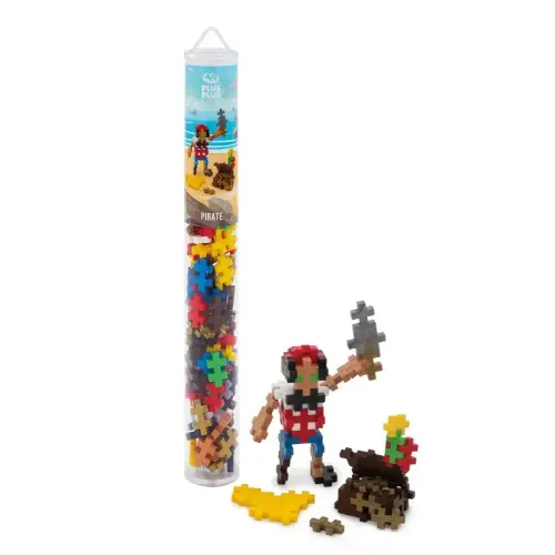 Plus-Plus Pirate / 100 Pcs Tube - 1