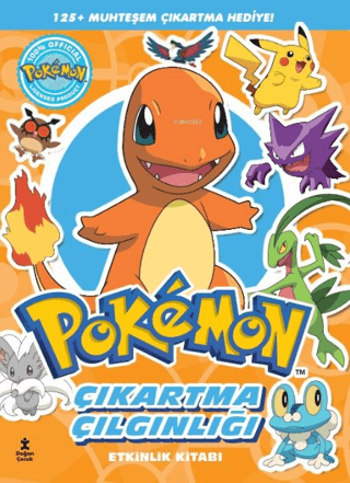 Pokemon Charmender - Çıkartma Çılgınlığı Etkinlik Kitabı/Kolektif - 1