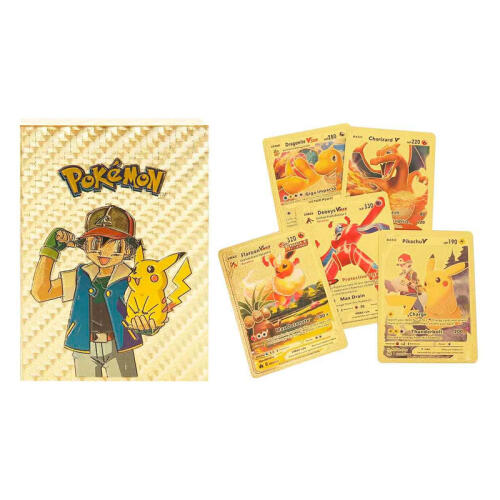 Pokemon Starter Gold Set Oyun Kartı - 1