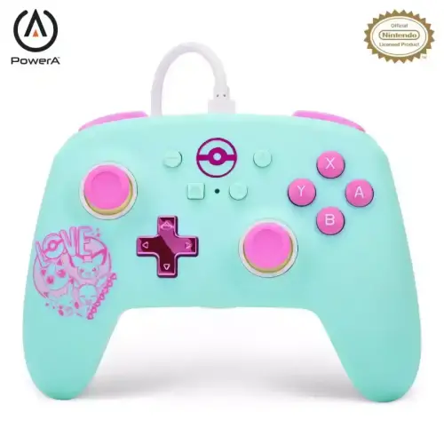 PowerA Enhanced Wired Controller for Nintendo Switch - Pokémon: Sweet Friends - 1