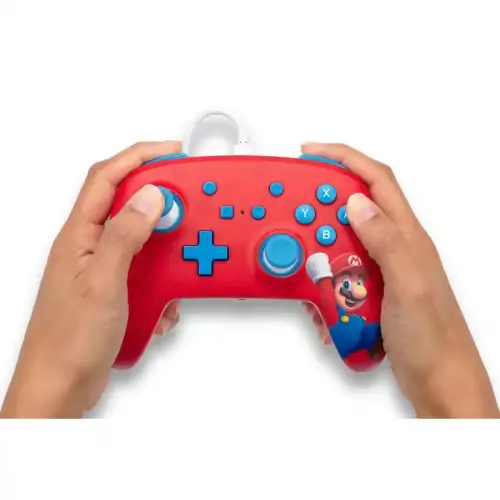 PowerA Enhanced Wired Controller for Nintendo Switch Woo-hoo! Mario - 3