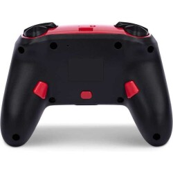 PowerA Enhanced Wireless Game Controller Red Here We Go Mario - 3