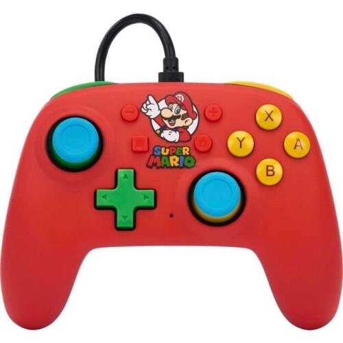 PowerA Nano Wired Controller for Nintendo Switch - Mario Medley - 1