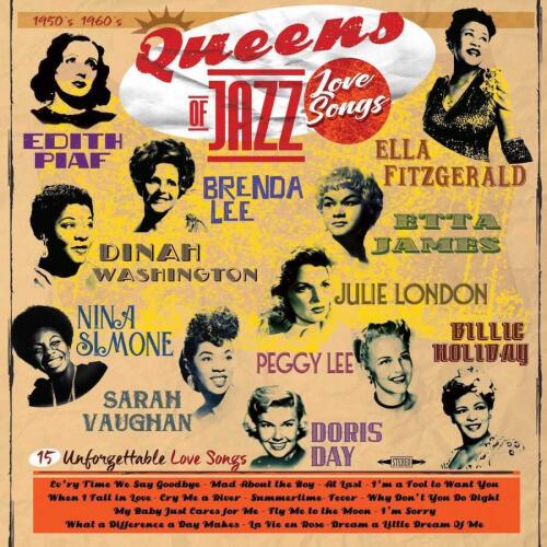 Queens Of Jazz - Love Songs - Plak - 1