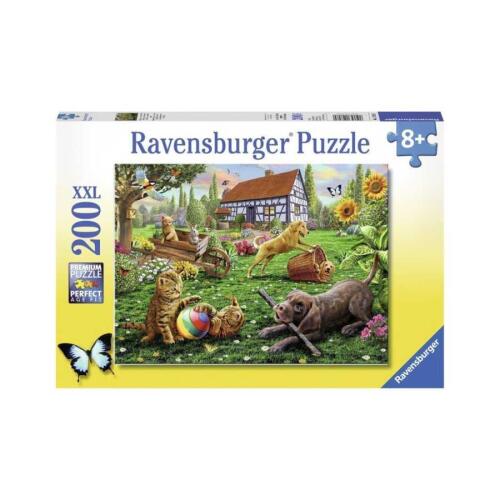 Ravensburger 200 Parça (XL) Puzzle Bahçede - 128280 - 1