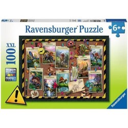 Ravensburger Dinosaurs 100 Parça Puzzle 108688 - 1