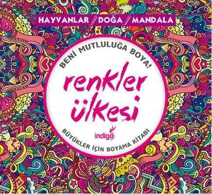 Renkler Ülkesi: Hayvanlar - Doğa - Mandala - Kolektif - 1