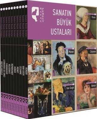 Sanatın Büyük Ustaları Seti (10 Kitap Takım) - Terry Barrett - 1