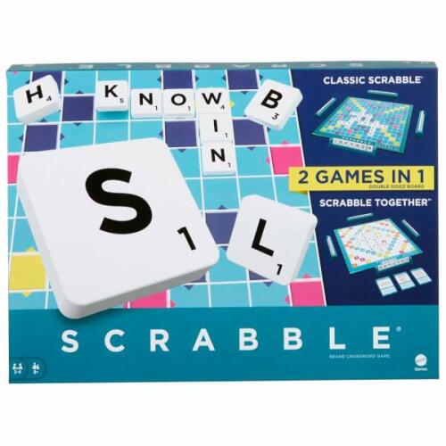 Scrabble Orjinal 2 in 1 İngilizce HWD43 - 1