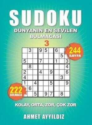 Sudoku - Dünyanın En Sevilen Bulmacası 3 - Bertan Kodamanoğlu - 1