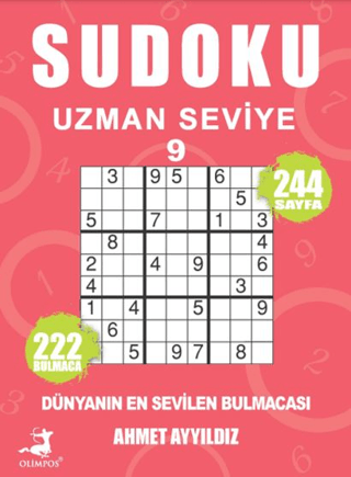 Sudoku Uzman Seviye 9/Ahmet Ayyıldız - 1