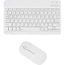 Taros Bluetooth Keyboard Mouse Set-Beyaz - 3