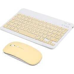 Taros Bluetooth Keyboard Mouse Set-Sarı - 3