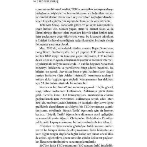 TED Gibi Konuş: Dünyanın En İyi Beyinlerine Göre Topluluk Önünde Konuşmanın 9 Sırrı - Carmine Gallo - Aganta Yayınları - 3