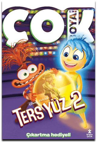 Ters Yüz 2 - Çok Boya! Çıkartmalı Dev Boyama Kitabı/Kolektif - 1