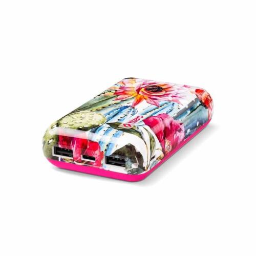 Ttec ArtPower 10.000mAh Taşınabilir Şarj Aleti-Cactus Flower - 1