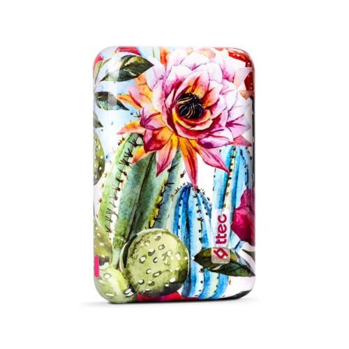 Ttec ArtPower 10.000mAh Taşınabilir Şarj Aleti-Cactus Flower - 2