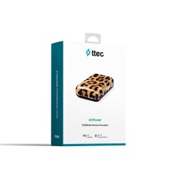 Ttec ArtPower 10.000mAh Taşınabilir Şarj Aleti-Leopard - 6