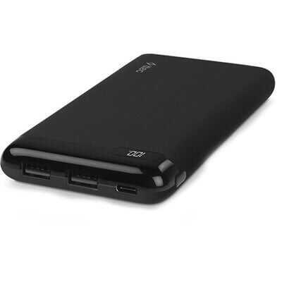 Ttec PowerSlim LCD 10.000 mAh Taşınabilir Şarj Aleti / Powerbank USB-C Giriş/Çıkış Siyah - 1