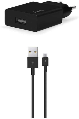 Ttec SmartCharger Seyahat Şarj Aleti 2.1A + Micro USB Kablo Siyah 2SCS20MS - 1