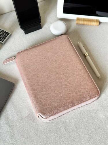 Victoria's Journals Buffalo Zipper Folder Organizer-Defter 14.8x21 cm 100 gr. 80 yp.Çizgili . Sedefli Rose Gold - 1