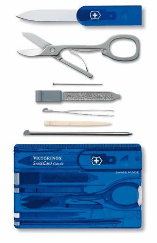 Victorinox Swisscard Şeffaf Mavi VT07122T2 - 2