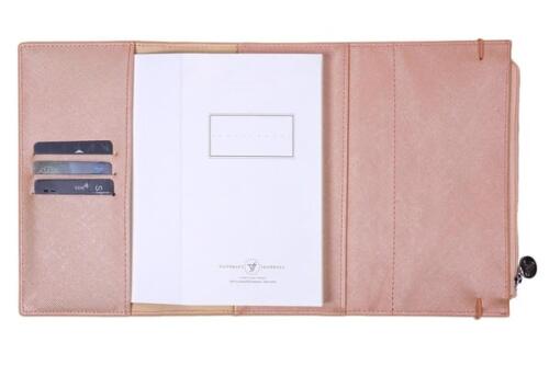 VJ Zipco Clutch Defter 9,6x16,6 , 80 gr. 96 yp.Çiz. Şampanya - 2