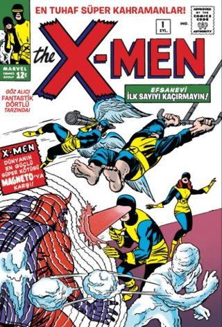 X-Men - 1 Orjinal İlk Sayı/Stan Lee - 1