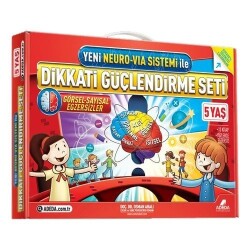 Yeni Neuro-Via Sistemi ile Dikkati Güçlendirme Seti 5 Yaş - Osman Abalı - Adeda Yayınları - 1