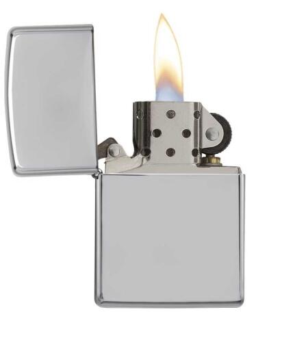 Zippo Reg High Polish Chrome 250-021764 - 4