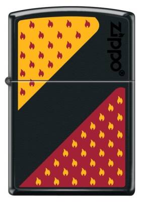 Zippo Yellow And Red Design 218-069462 - 1