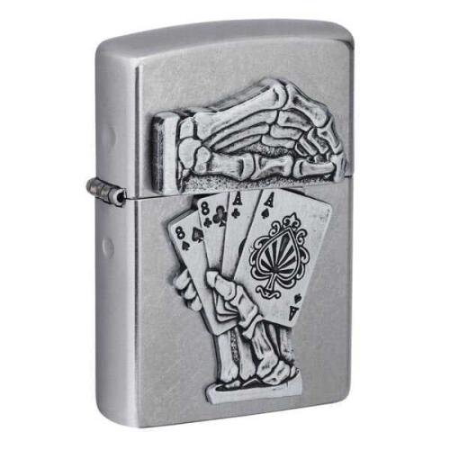 Zippo Z7.1 207 Dead Man's Hand Emblem 49536-089074 - 1